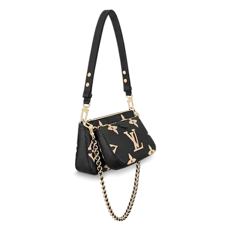 Túi Louis Vuitton Multi Pochette Accessoires Black M45777 - Ảnh 5