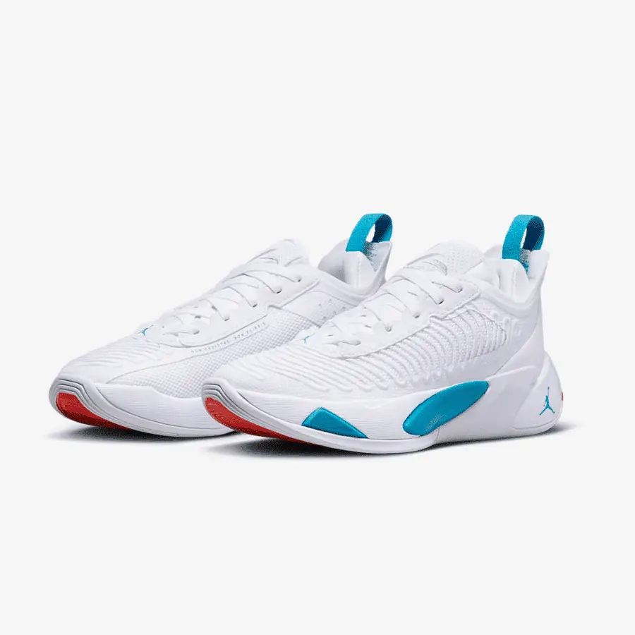 Giày Nike Air Jordan Luka 1 GS 'White Metallic Silver' DQ6513-104 - Ảnh 3