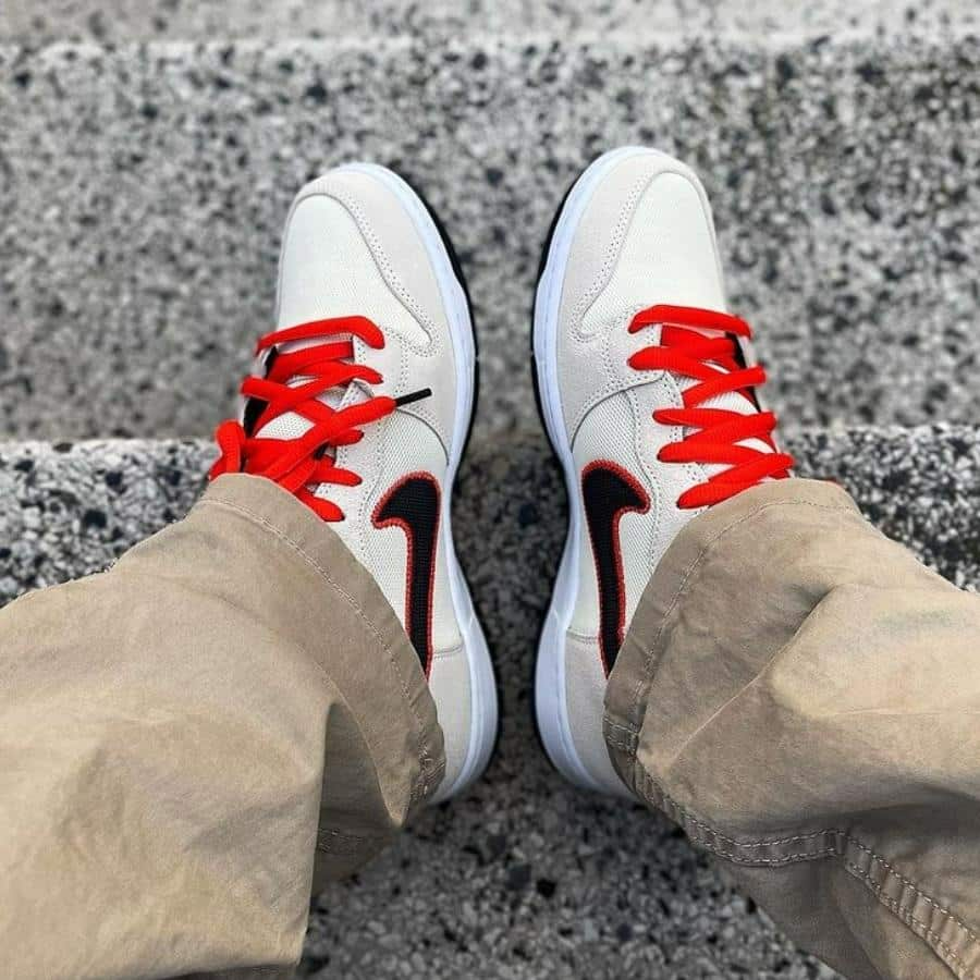 Giày Nike SB Dunk High 'Giants' DO9394-100 - Ảnh 3