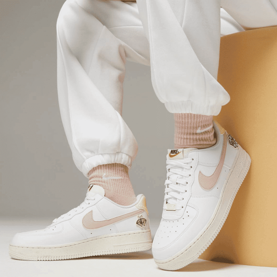 Giày Nike Air Force 1 '07 SE “Flower Power” DJ6377-100 - Ảnh 6