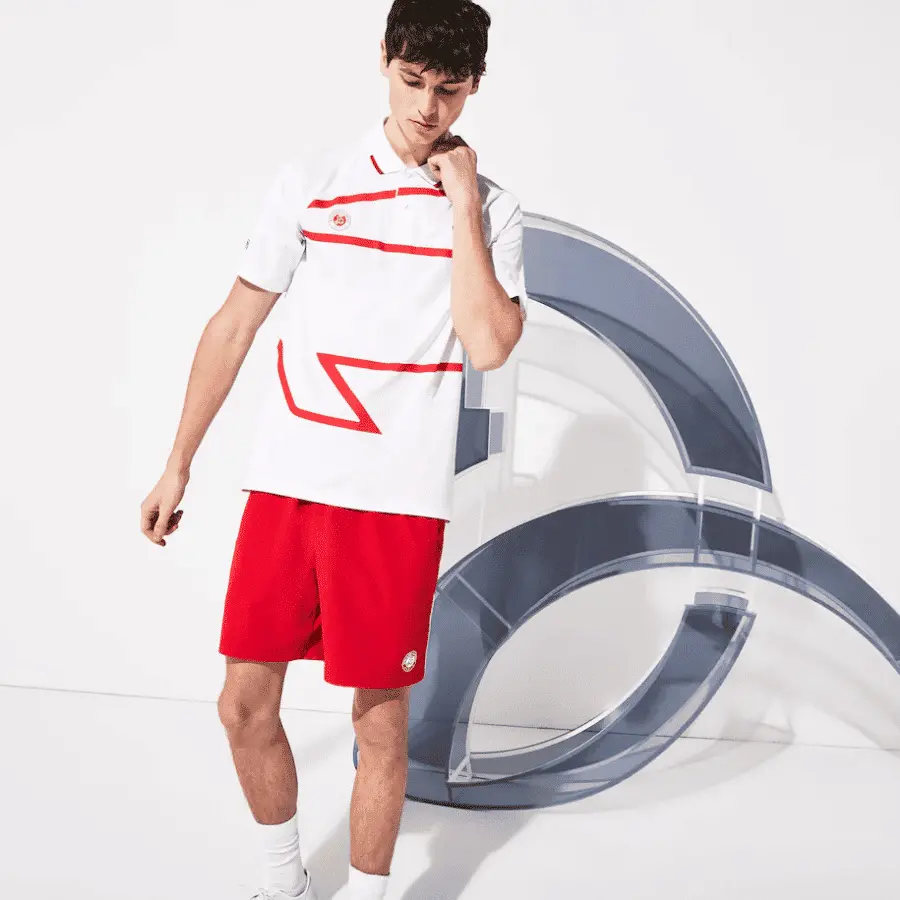 Alternative view of Áo Lacoste Mens Sport White DH4741-51-N7J-GH4766-51-C9U