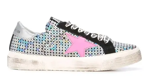 Giày Golden Goose 'Black pink' G33WS127J2