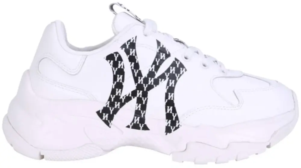 Giày MLB Bigball Chunky Monogram LT New York Yankees 32SHCM111-50W