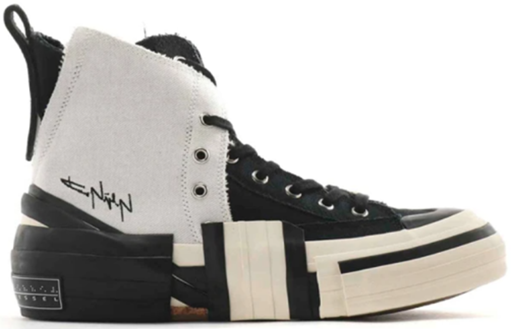 Giày XVESSEL G.O.P MIDS for Yohji Yamamoto Black SLS HR-E02-861