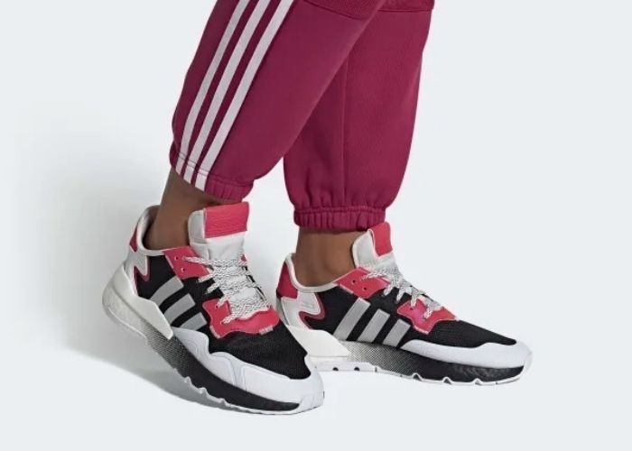 Giày Adidas Nite Jogger 'Black Silver Metallic' EF5402 - Ảnh 4