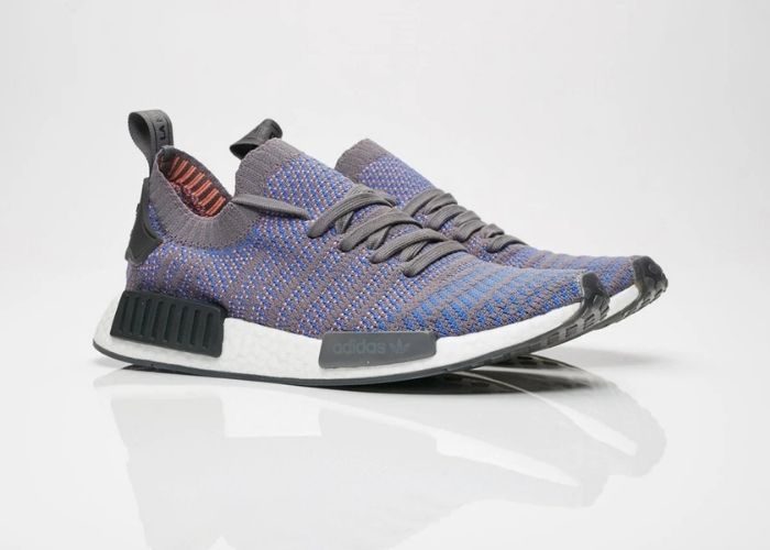 Giày Adidas NMD R1 STLT High Resolution Blue CQ2388 - Ảnh 4