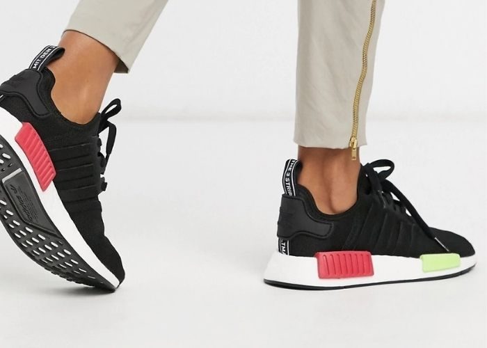 Giày Adidas NMD R1 Core Black Energy Pink EE5100 - Ảnh 3