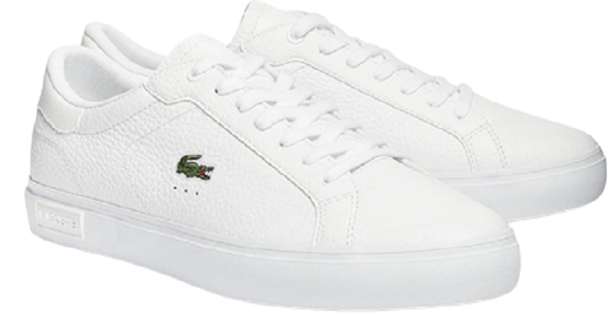 Giày Lacoste Power Coat Leather Sneakers RZ0028M51G-21G - Ảnh 3