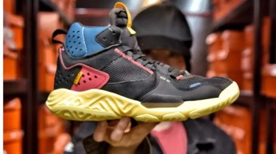Giày Nike Union LA x Jordan Delta Mid 'Off Noir' DA1951-001 - Ảnh 6