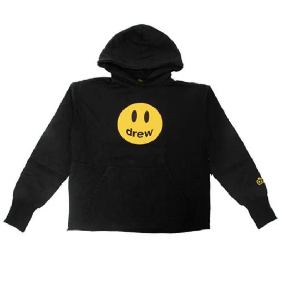 Áo Drew House Deconstructed Mascot Hoodie Black
