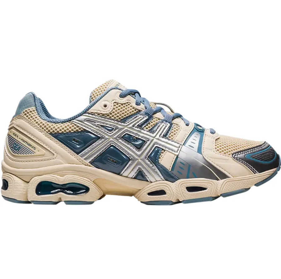 Giày Asics x Wind and Sea Gel-Nimbus 9 'Cream Pure Silver' 1201A801-101