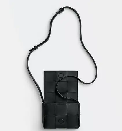 Alternative view of Túi Bottega Veneta Mini Intrecciato Leather Crossbody Bag 666688-VMAY1-8425