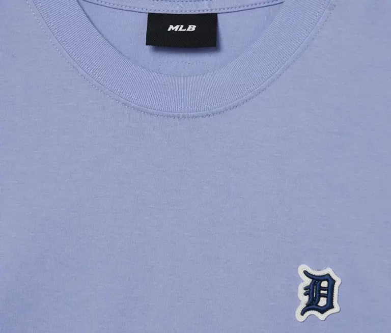Alternative view of Áo MLB Basic Small Logo ‘Light Purple’ 3ATSB0233-46PPL