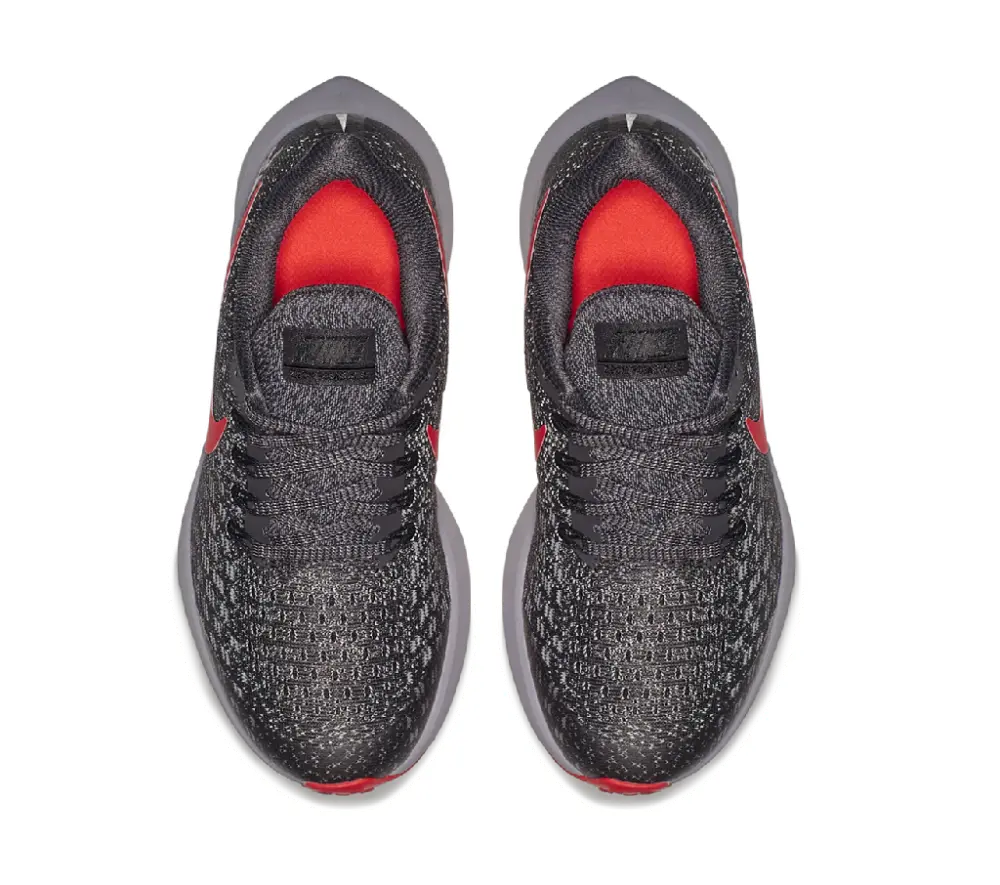 Alternative view of Giày Nike Air Zoom Pegasus 35 GS 'Grey Bright Crimson' AH3482-002