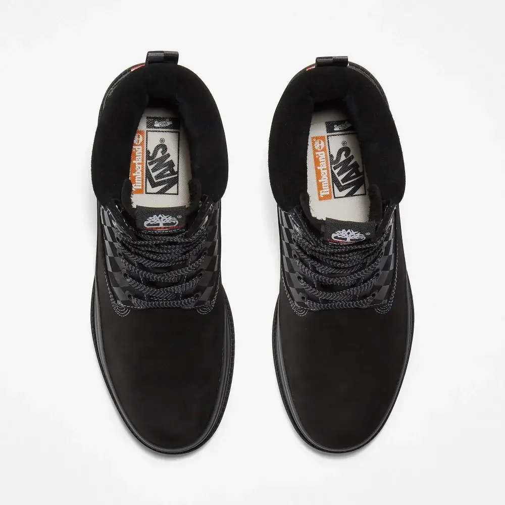 Giày Timberland 6" Premium Boot Vans 'Black' TB0A66970011 - Ảnh 4