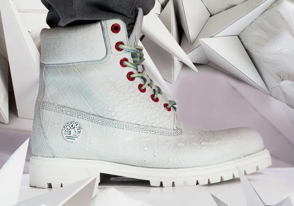 Alternative view of Giày Timberland 6 Inch 'White Serpent' TB0A1P9Q