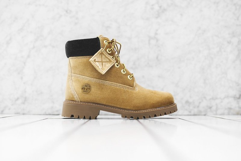Giày Timberland Off-White x 6 Inch Premium Boot 'Wheat' TB0A1Q8L - Ảnh 3