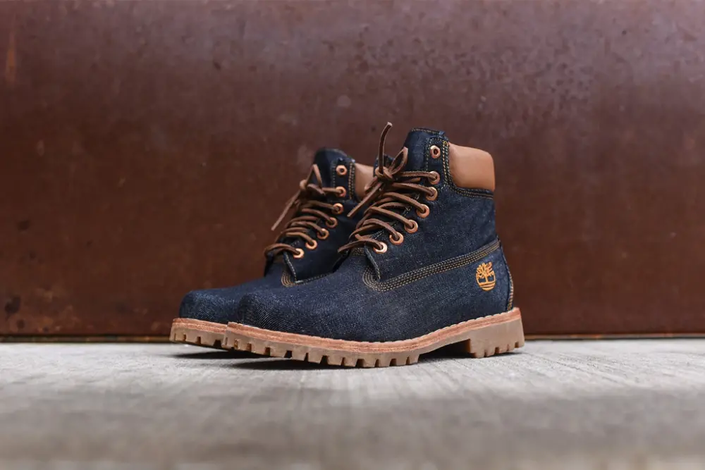Alternative view of Giày Timberland White Oak x 6 Inch 'Denim' TB0A1B3R