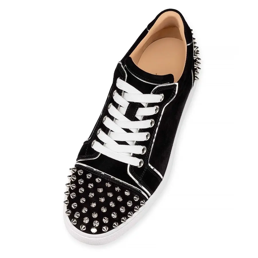 Giày Christian Louboutin Vieira 2 'Black' 1201527BK65 - Ảnh 3