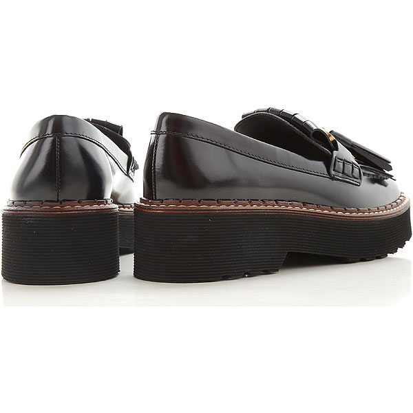 Giày Tod’s KATE LOAFERS IN BLACK XXW80C0DF40SHAB999 - Ảnh 5