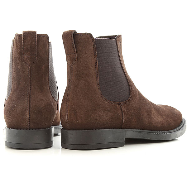 Giày Tod’s Suede Chelse Boots in Brown XXM62C00P20RE0S800 - Ảnh 3