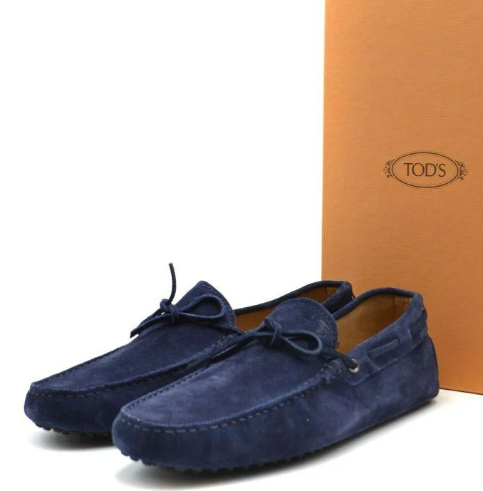 Giày Tod’s BLUE SUEDE LOAFERS XXM0GW05470RE0U820 - Ảnh 3