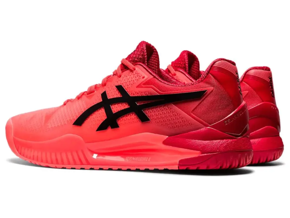 Alternative view of Giày Asics Gel-Resolution 8 Tokyo 'Red Black' 1042A131-701