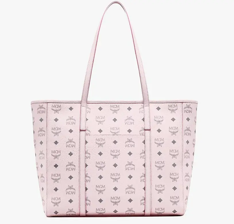 Túi MCM Toni Vi Ew Shopper 'Med Pink' MWPAATN01QH001 - Ảnh 4