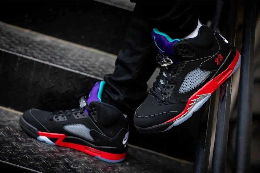 Giày Nike Air Jordan 5 Retro 'Top 3' CZ1786-001 - Ảnh 5