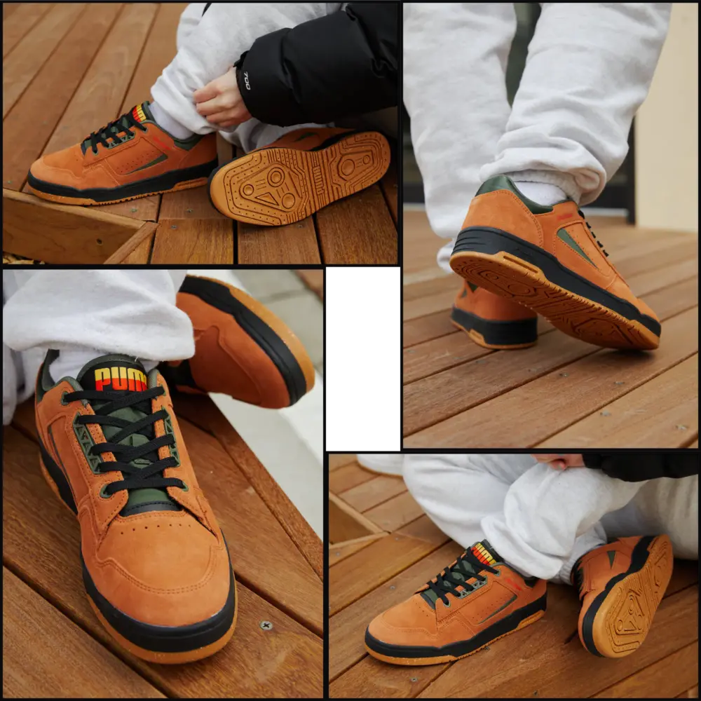 Alternative view of Giày Puma x Butter Goods Slipstream Low Suede 'Mocha Bisque' 384211-01