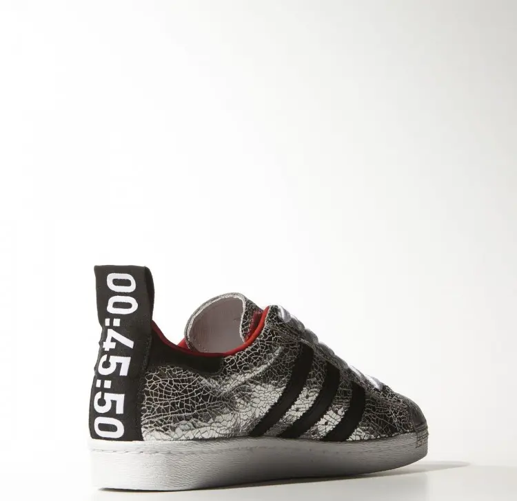 Alternative view of Giày Adidas Wmns x Topshop Superstar 80s Silver S77437