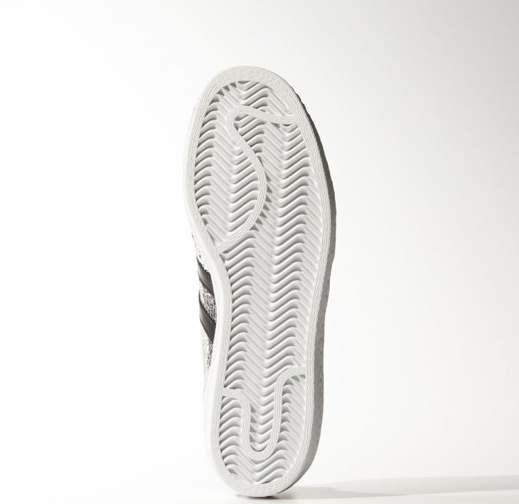 Giày Adidas Wmns x Topshop Superstar 80s Silver S77437 - Ảnh 5