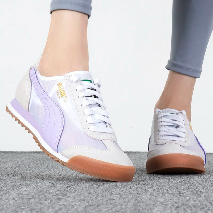 Giày Puma Roma OG T 'White Lavender' 387241-06 - Ảnh 4