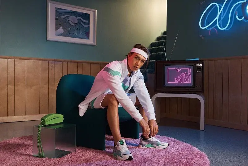 Giày Puma MTV x RSX Tracks 80s White 370407-01 - Ảnh 5
