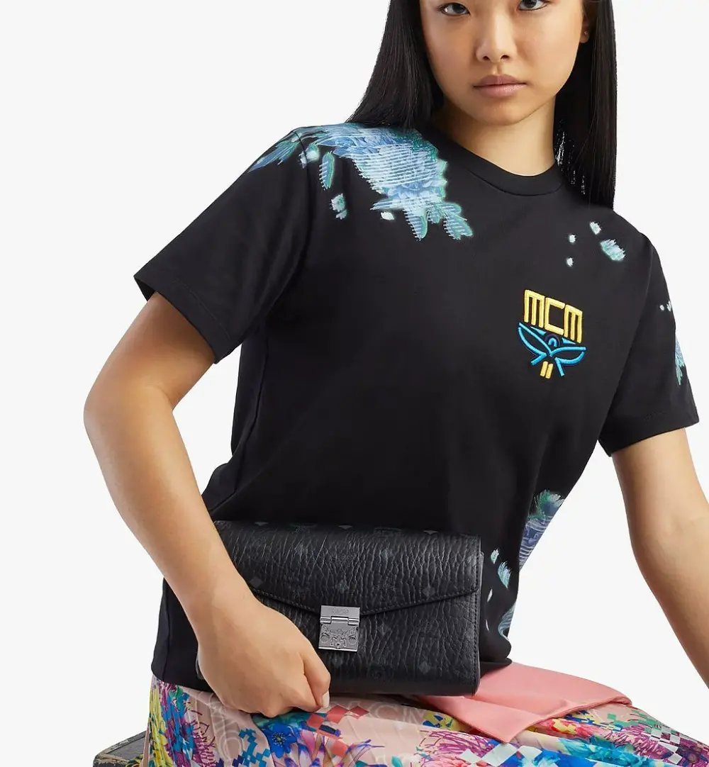 Túi MCM Millie Crossbody In Visetos Black MWRAAME01BK001 - Ảnh 4