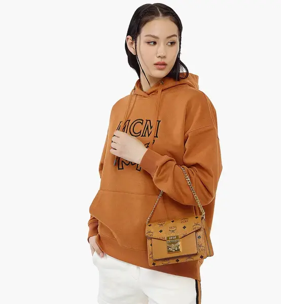 Túi MCM Camera Bag In Visetos Original 'Cognac' MWRAAVI03CO001 - Ảnh 3