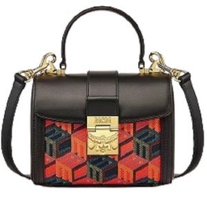 Túi MCM Tracy Satchel in Cubic Monogram Jacquard MWECSCK01MT001