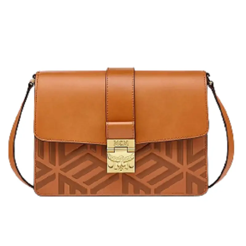 Túi MCM Tracy Shoulder Bag in Cubic Logo Leather MWSCSXT03CO001