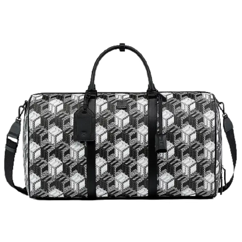 Túi MCM Traveler Weekender Bag in Cubic Monogram 'Canvas' MMVBACK03BW001