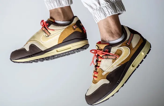Alternative view of Giày Nike Air Max 1 Travis Scott 'Baroque Brown' DO9392-200