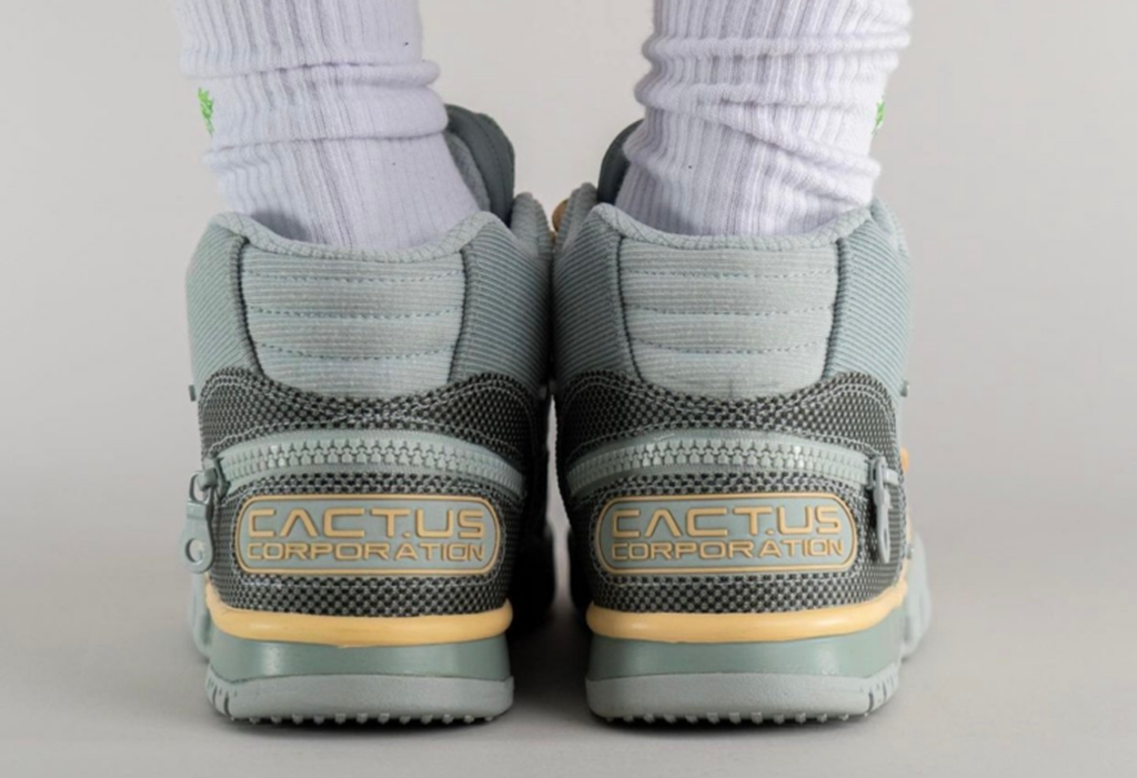 Giày Nike Travis Scott x Air Trainer 1 SP ‘Grey Haze’ DR7515-001 - Ảnh 5