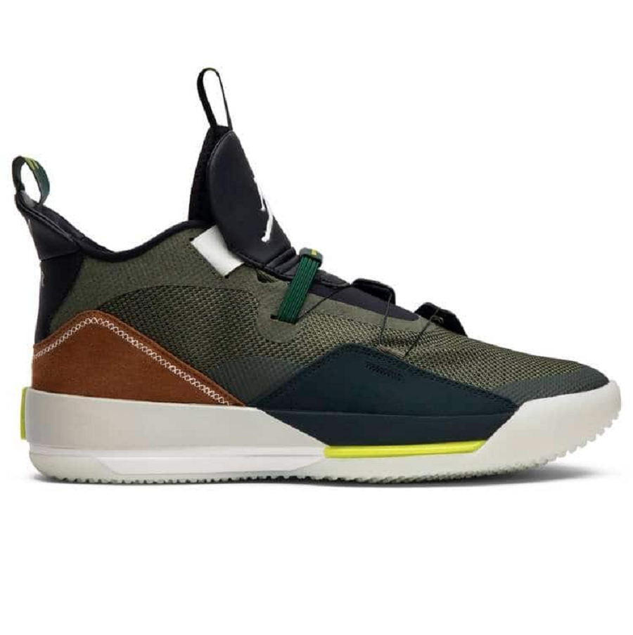Giày Nike Travis Scott x Air Jordan 33 NRG ‘Army Olive’ CD5965-300