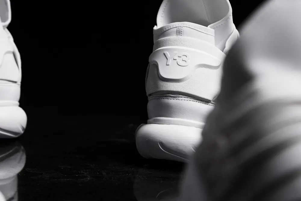 Giày Adidas Y3 Qasa Hi Triple White AQ5500 - Ảnh 8