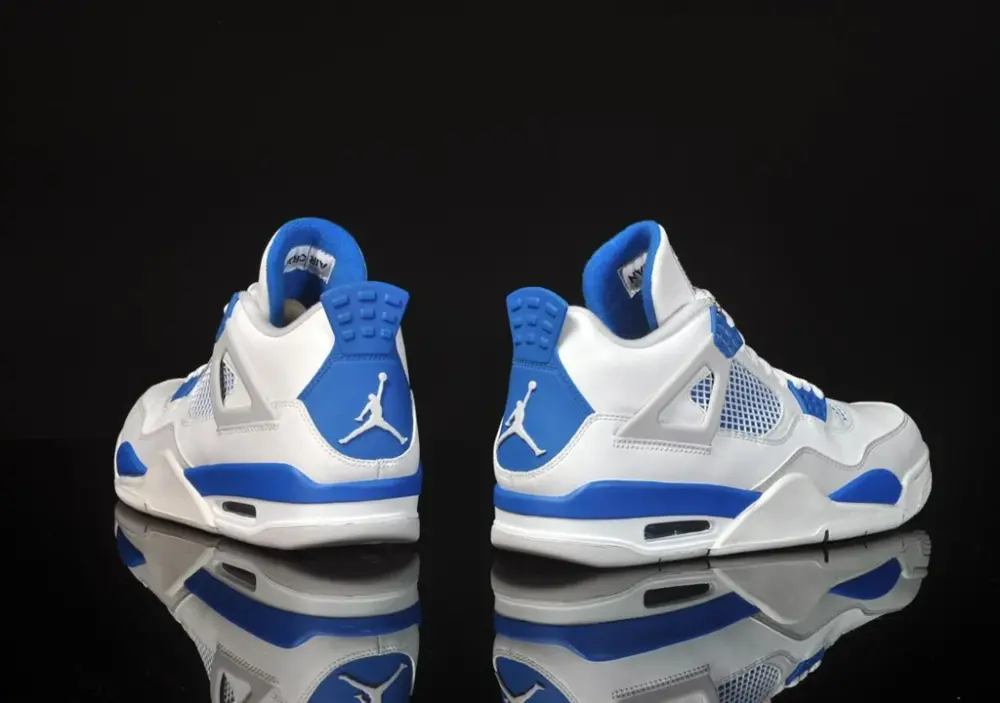 Giày Nike Air Jordan 4 Retro 'Military Blue' 2012 308497-105 - Ảnh 4