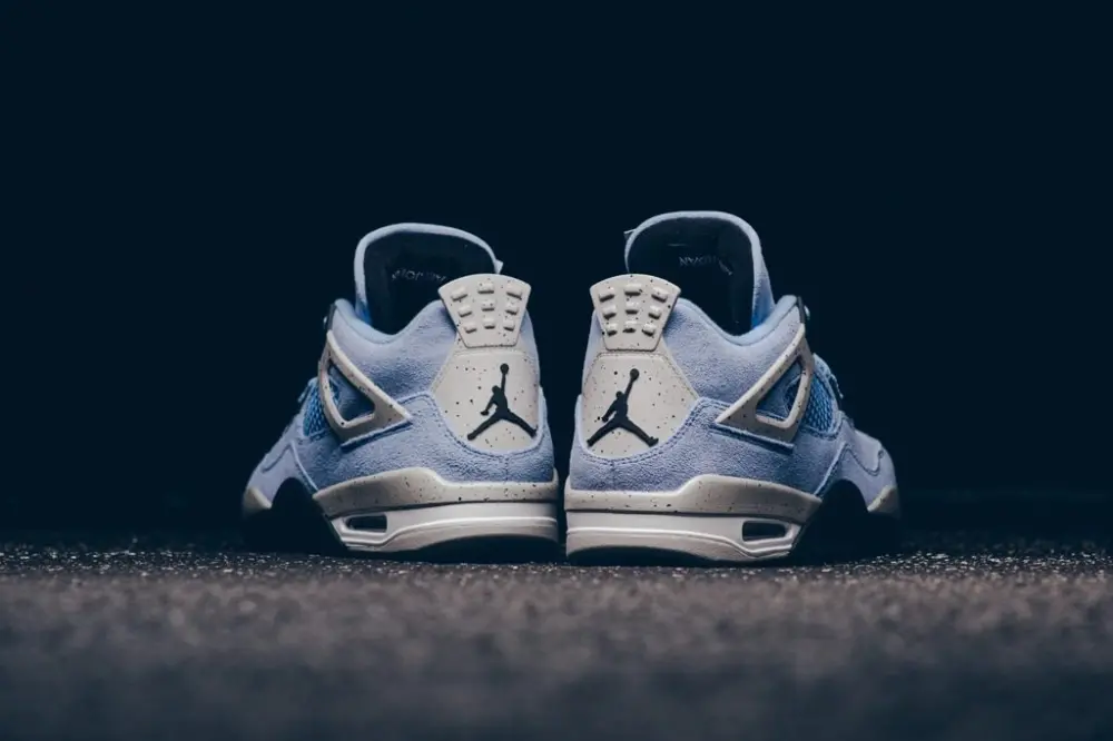 Giày Nike Air Jordan 4 Retro GS 'University Blue' 408452-400 - Ảnh 3
