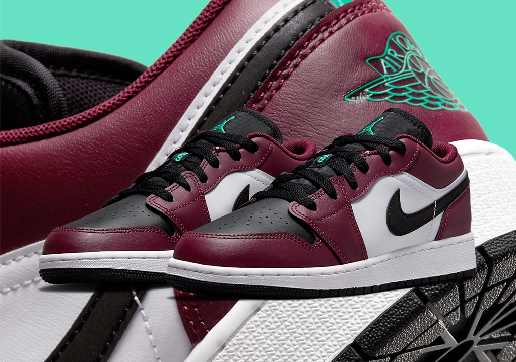 Giày Nike Air Jordan 1 Low SE GS 'Dark Beetroot' DM0589-635 - Ảnh 5