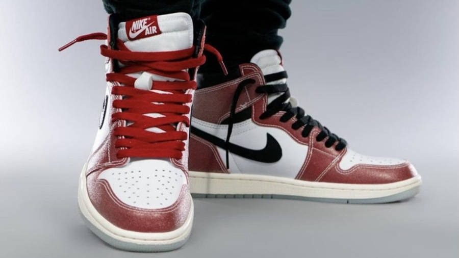 Giày Nike Trophy Room x Air Jordan 1 Retro High OG SP 'Chicago' DA2728-100 - Ảnh 5