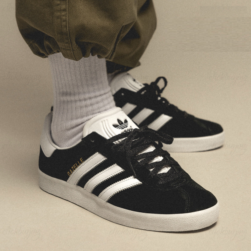 Giày Adidas Gazelle 85 'Black White' FZ5594 - Ảnh 5