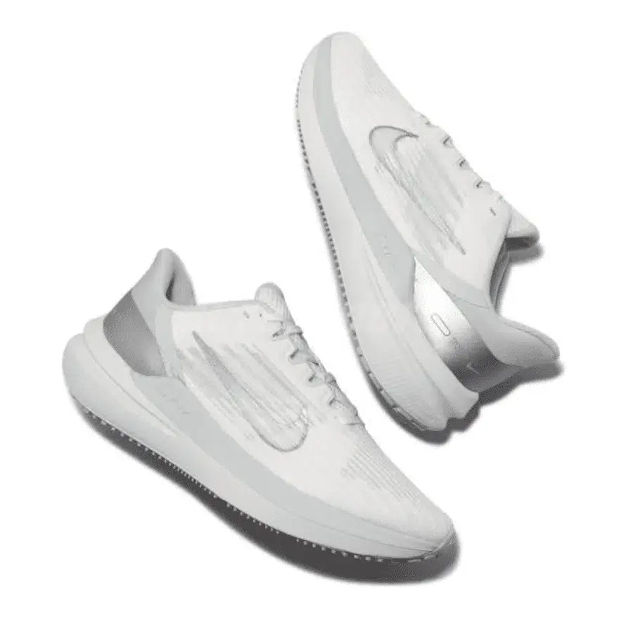 Giày Nike Air Winflo 9 'White Metallic Silver' DD8686-100 - Ảnh 8