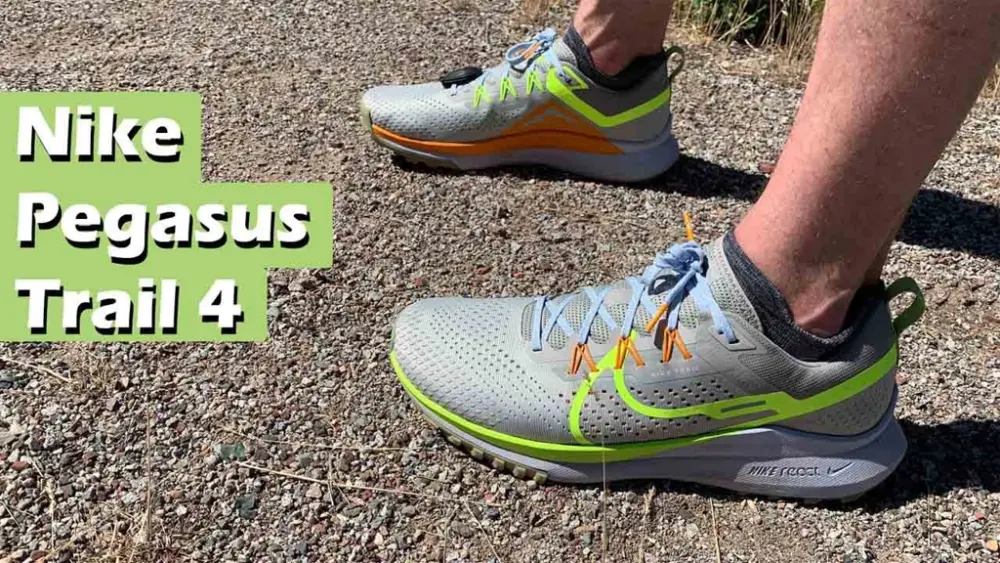Alternative view of Giày Nike React Pegasus Trail 4 'Light Iron Ore Volt' DJ6158-002